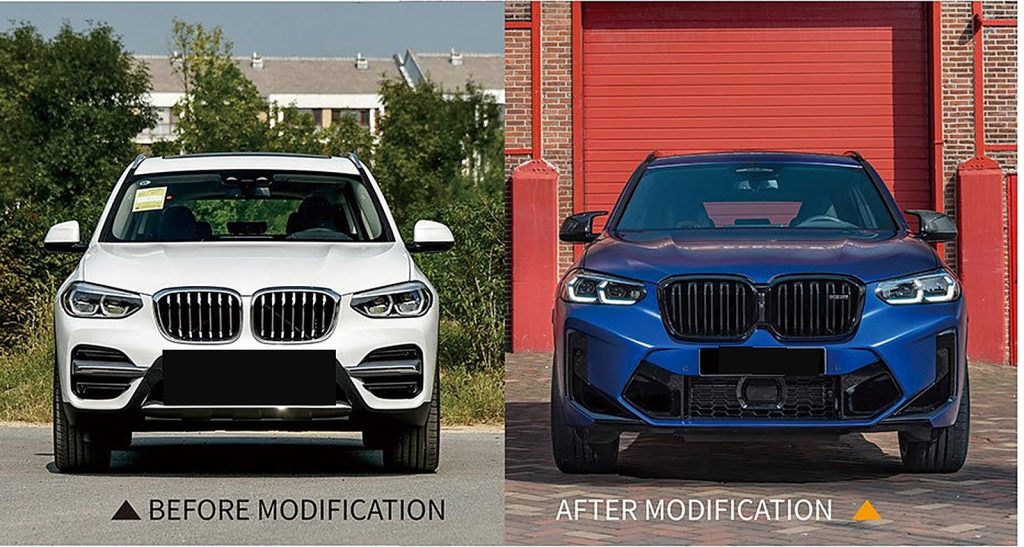 ไฟหน้า LCI BMW X3 G01 ปี 18-21 ทรง SHIYU (เปลี่ยนกันชน · ทรงปี 22)