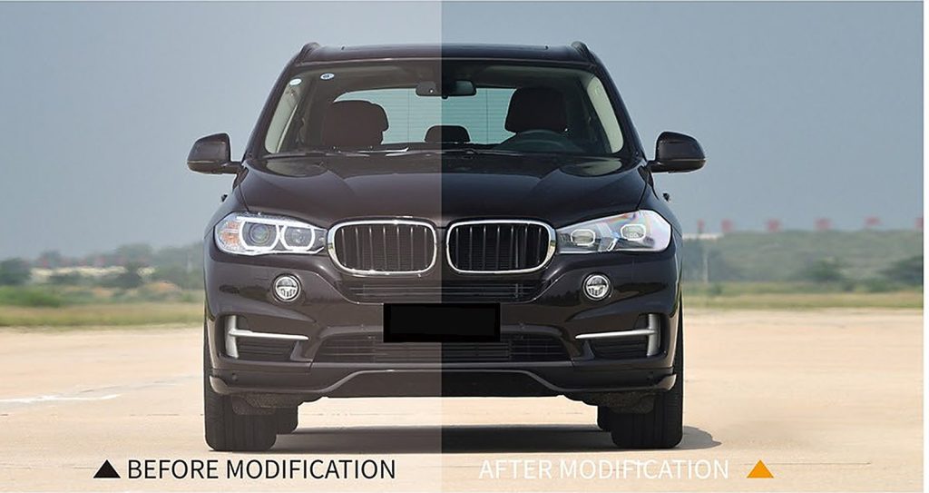 ไฟหน้า LED BMW X5 F15 ปี 13-18 ทรง SHIYU
