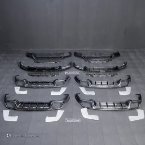 ลิ้นหน้า Carbon Fiber Porsche Cayenne Turbo GT Per Facelift E3.2 9Y0.2 ทรง USUS Autoclave V.1 + V.2 + ดิฟฟิวเซอร์ท้าย Carbon Fiber Porsche Cayenne E3.2 9Y0.2 ทรง USUS Autoclave V.1