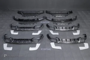 ลิ้นหน้า Carbon Fiber Porsche Cayenne Turbo GT Per Facelift E3.2 9Y0.2 ทรง USUS Autoclave V.1 + V.2 + ดิฟฟิวเซอร์ท้าย Carbon Fiber Porsche Cayenne E3.2 9Y0.2 ทรง USUS Autoclave V.1
