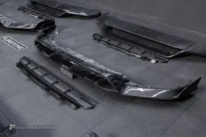 ลิ้นหน้า Carbon Fiber Porsche Cayenne Turbo GT Per Facelift E3.2 9Y0.2 ทรง USUS Autoclave V.1 + V.2 + ดิฟฟิวเซอร์ท้าย Carbon Fiber Porsche Cayenne E3.2 9Y0.2 ทรง USUS Autoclave V.1