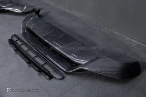 ลิ้นหน้า Carbon Fiber Porsche Cayenne Turbo GT Per Facelift E3.2 9Y0.2 ทรง USUS Autoclave V.1 + V.2 + ดิฟฟิวเซอร์ท้าย Carbon Fiber Porsche Cayenne E3.2 9Y0.2 ทรง USUS Autoclave V.1
