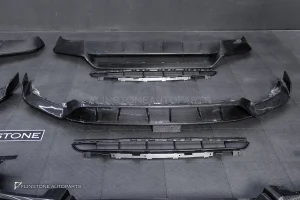 ลิ้นหน้า Carbon Fiber Porsche Cayenne Turbo GT Per Facelift E3.2 9Y0.2 ทรง USUS Autoclave V.1 + V.2 + ดิฟฟิวเซอร์ท้าย Carbon Fiber Porsche Cayenne E3.2 9Y0.2 ทรง USUS Autoclave V.1