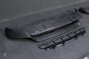 ลิ้นหน้า Carbon Fiber Porsche Cayenne Turbo GT Per Facelift E3.2 9Y0.2 ทรง USUS Autoclave V.1 + V.2 + ดิฟฟิวเซอร์ท้าย Carbon Fiber Porsche Cayenne E3.2 9Y0.2 ทรง USUS Autoclave V.1