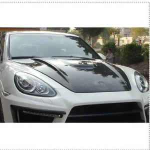 Front Hood Carbon Fiber Porsche Cayenne 958 style HM