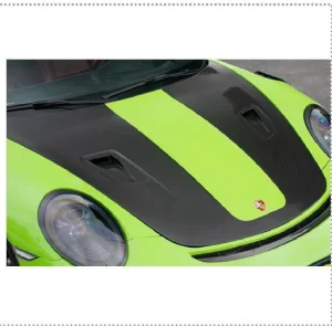 Front Hood Carbon Fiber Porsche 911 991 style RS