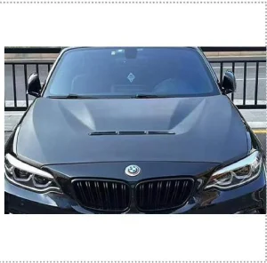 Front Hood Carbon Fiber BMW 2 Series F22 F87 M2 M2C style CS