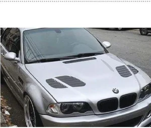 Front Hood Carbon Fiber BMW 3 Series E46 style M3