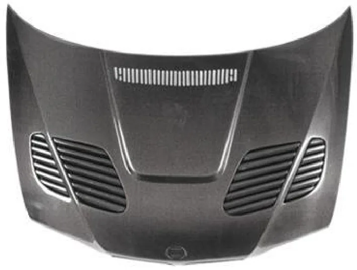 Front Hood Carbon Fiber BMW 3 Series E46 style LY 2 Doors