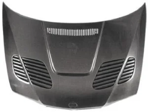 Front Hood Carbon Fiber BMW 3 Series E46 style LY 4 Doors