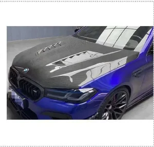 Front Hood Carbon Fiber BMW 5 Series G30 G38 style V