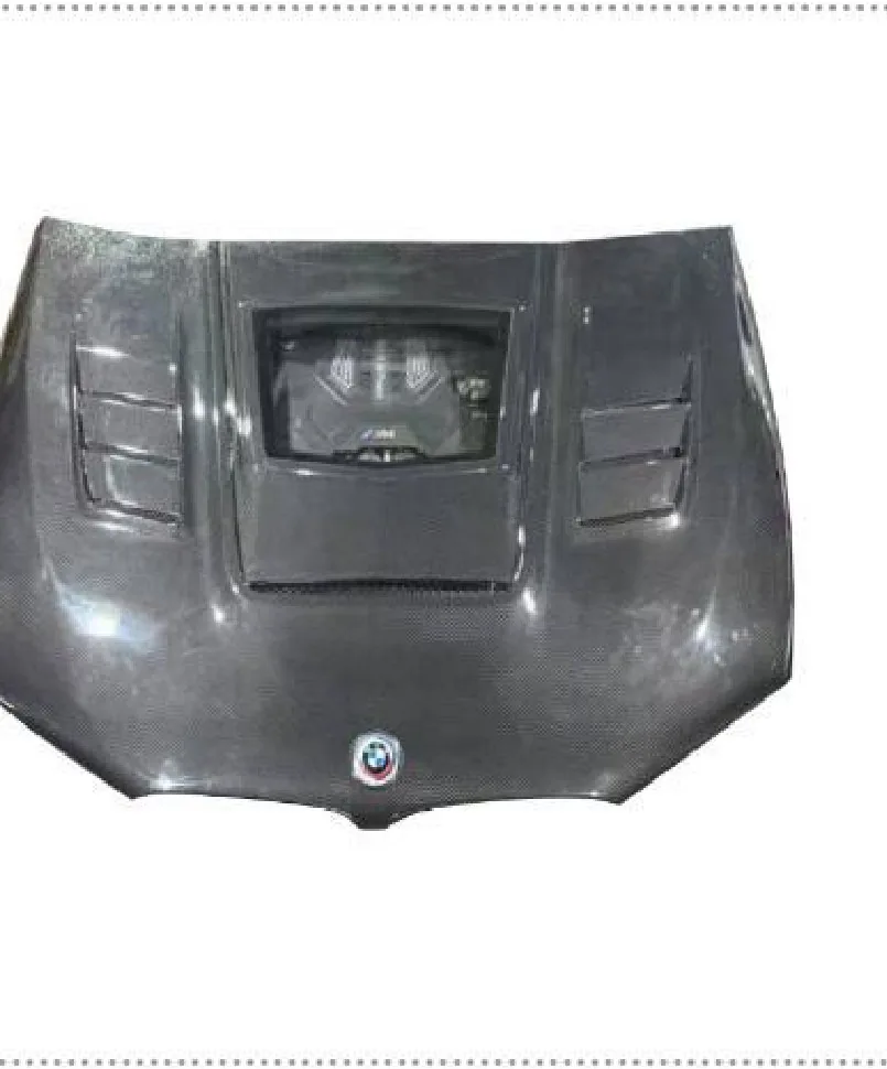 ฝากระโปรงหน้า Carbon Fiber BMW M5 F90 ฝาโชว์เครื่อง ช่องกระจกใส