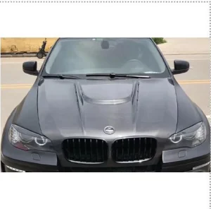 ฝากระโปรงหน้า Carbon Fiber BMW X5 X6 E70 E71 ทรง H