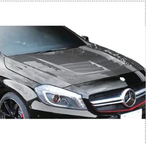 Front Hood Carbon Fiber Benz A Class W176 style V