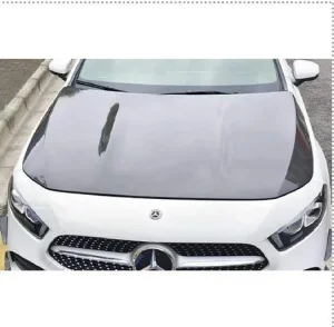 ฝากระโปรงหน้า Carbon Fiber Benz A Class W177 ทรง OEM