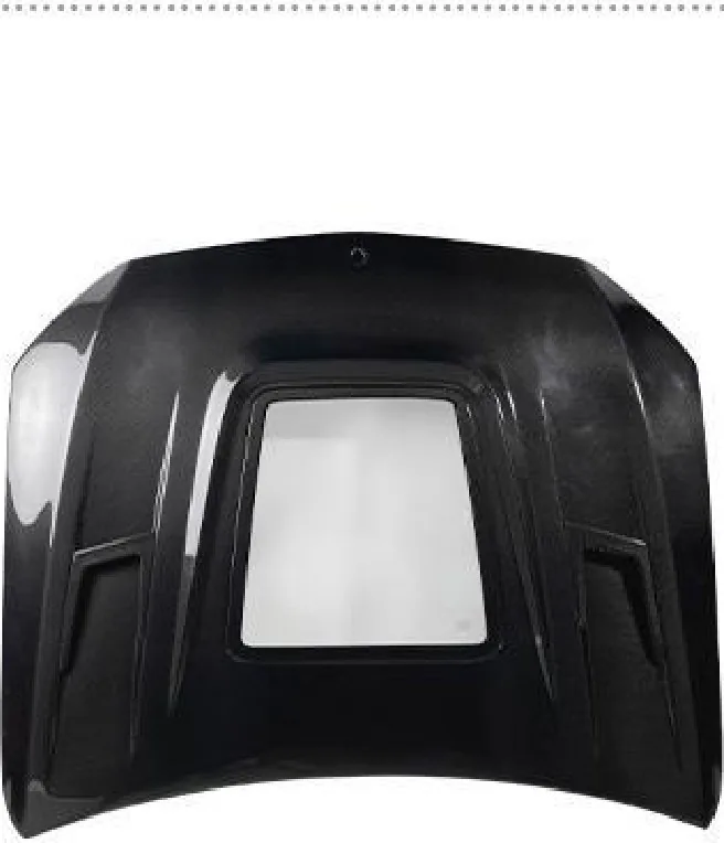 ฝากระโปรงหน้า Carbon Fiber Benz C Class W205 ฝาโชว์เครื่อง ช่องกระจกใส สำหรับตัว C63 แท้