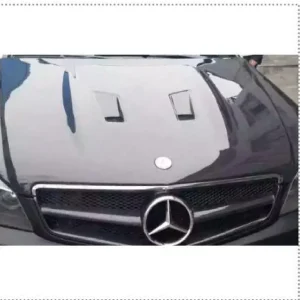Front Hood Carbon Fiber Benz C Class W204 style 507 first generation
