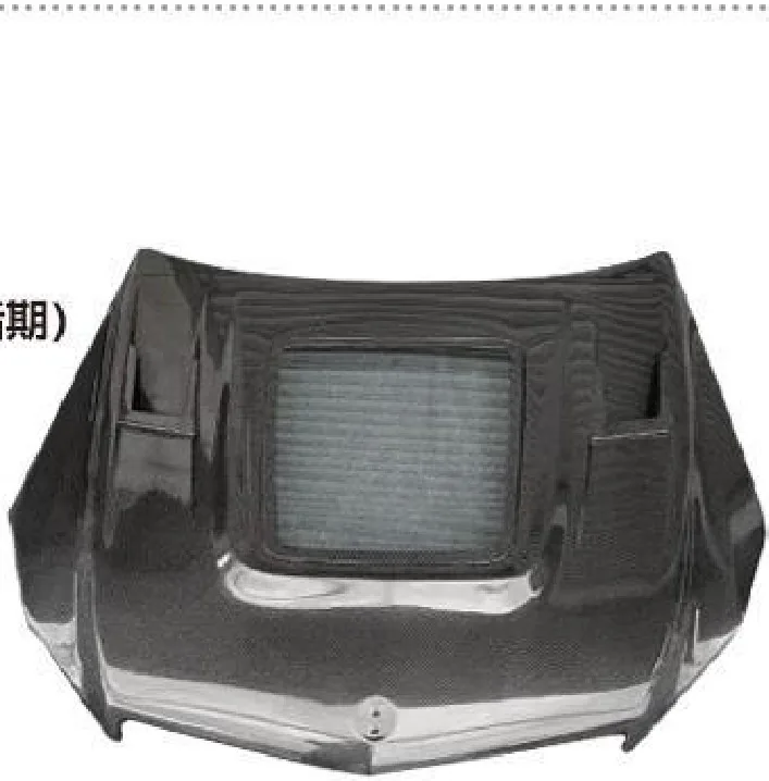 ฝากระโปรงหน้า Carbon Fiber Benz C Class W204 รุ่นหลัง ฝาโชว์เครื่อง ช่องกระจกใส สำหรับตัว C63 แท้