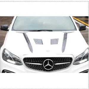 ฝากระโปรงหน้า Carbon Fiber Benz E Class W212 ทรง AMG รุ่นหลัง