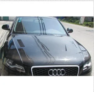 Front Hood Carbon Fiber Audi A4 B8 style LY first generation