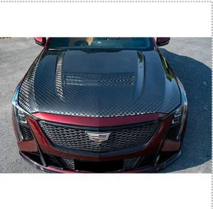 ฝากระโปรงหน้า Carbon Fiber / อลูมิเนียม Cadillac CT5 ทรง Blackwing