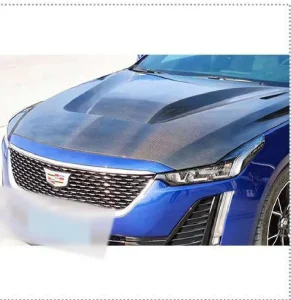 ฝากระโปรงหน้า Carbon Fiber Cadillac CT5 ทรง GTS