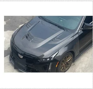 ฝากระโปรงหน้า Carbon Fiber Cadillac CT5 ทรง GT
