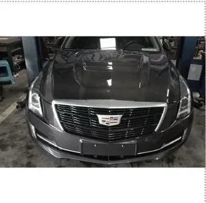 ฝากระโปรงหน้า Carbon Fiber Cadillac ATSL ทรง V