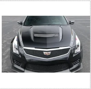 ฝากระโปรงหน้า Carbon Fiber Cadillac ATSL ทรง V สำหรับตัว ATS-V แท้