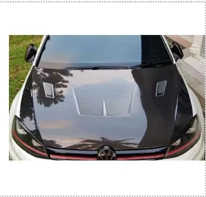 ฝากระโปรงหน้า Carbon Fiber Volkswagen Golf 6 ช่องระบาย 3 ช่อง