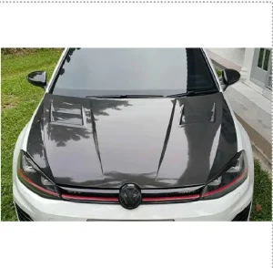 ฝากระโปรงหน้า Carbon Fiber Volkswagen Golf 7 ทรง TR
