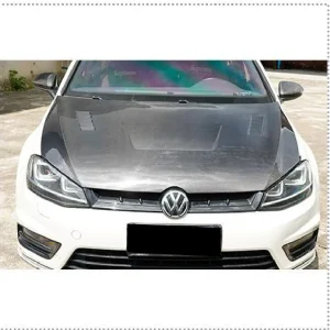 ฝากระโปรงหน้า Carbon Fiber Volkswagen Golf 7 ทรง C