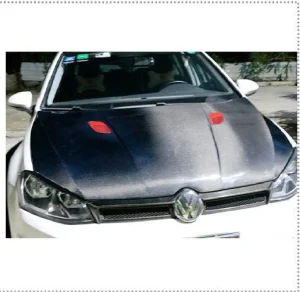 ฝากระโปรงหน้า Carbon Fiber Volkswagen Golf 7 ทรง GTI