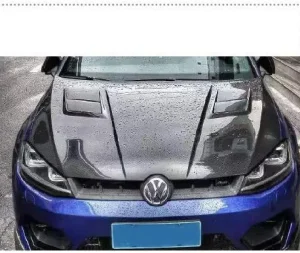 ฝากระโปรงหน้า Carbon Fiber Volkswagen Polo ทรง TR