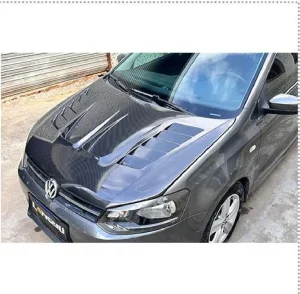 ฝากระโปรงหน้า Carbon Fiber Volkswagen Polo ทรง VR