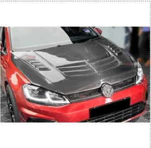 ฝากระโปรงหน้า Carbon Fiber Volkswagen Golf 8 ทรง V