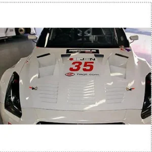 前引擎盖 Carbon Fiber Nissan Skyline GT-R R35 款式 B