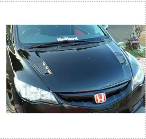 前引擎盖 Carbon Fiber Honda Civic FD2 款式 RR