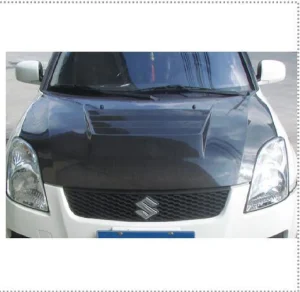 ฝากระโปรงหน้า Carbon Fiber Suzuki Swift ทรง SLR