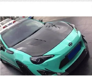 Front Hood Carbon Fiber Toyota 86 style A