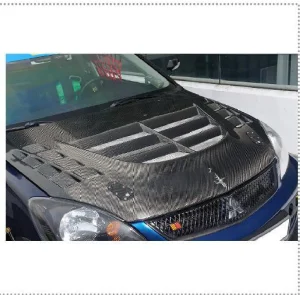 前引擎盖 Carbon Fiber Mitsubishi Lancer CS3 款式 LY