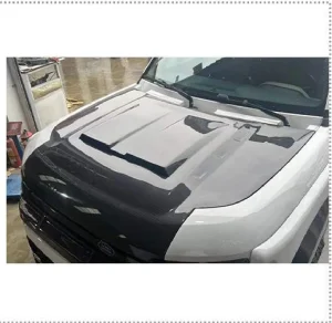 前引擎盖 Carbon Fiber Land Rover Defender 款式 KN A
