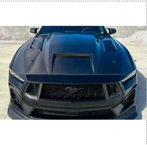 ฝากระโปรงหน้า Carbon Fiber Ford Mustang ทรง TF