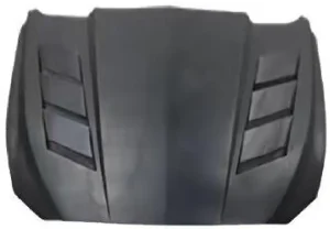 ฝากระโปรงหน้า Carbon Fiber Ford Mustang ทรง AC เจาะช่องระบาย