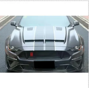 ฝากระโปรงหน้า Carbon Fiber Ford Mustang ทรง Saleen