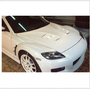ฝากระโปรงหน้า Carbon Fiber Mazda RX-8 ทรง REA