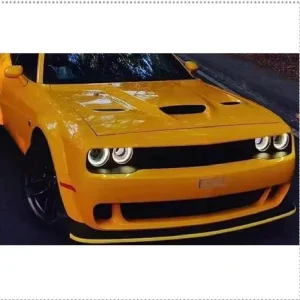 ฝากระโปรงหน้า Carbon Fiber Dodge Challenger