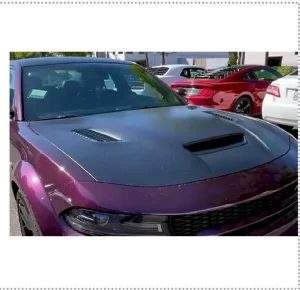 ฝากระโปรงหน้า Carbon Fiber Dodge Charger SRT Hellcat Redeye
