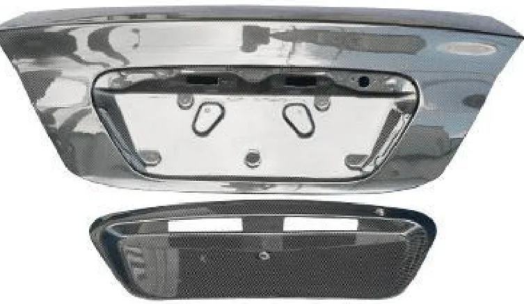 ฝากระโปรงหลัง Carbon Fiber Mitsubishi Lancer CS3 ทรง OEM