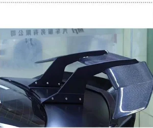 สปอยเลอร์ท้าย Carbon Fiber ทรง GT ทรงสากล ไม่ต้องเจาะฝาท้าย